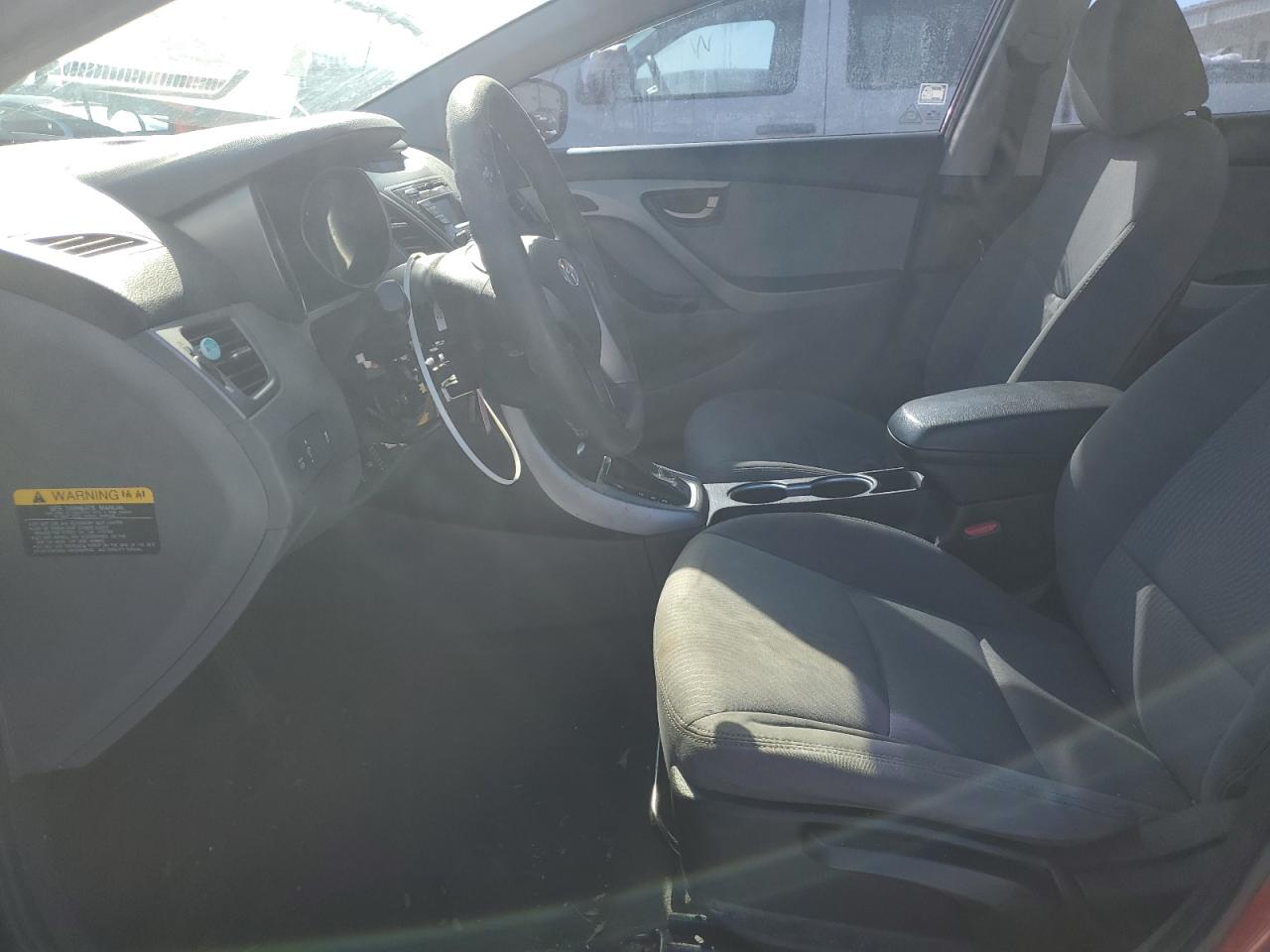 2014 Hyundai Elantra VIN 5NPDH4AE2EH456796 Copart auction photo, vandalism / minor dent/scratches damage thumbnail 7