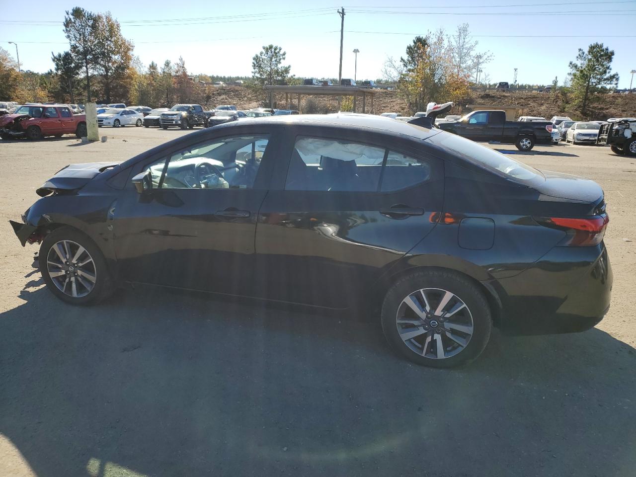 2020 Nissan Versa VIN 3N1CN8EV3LL801159 Copart auction photo, front end damage thumbnail 2