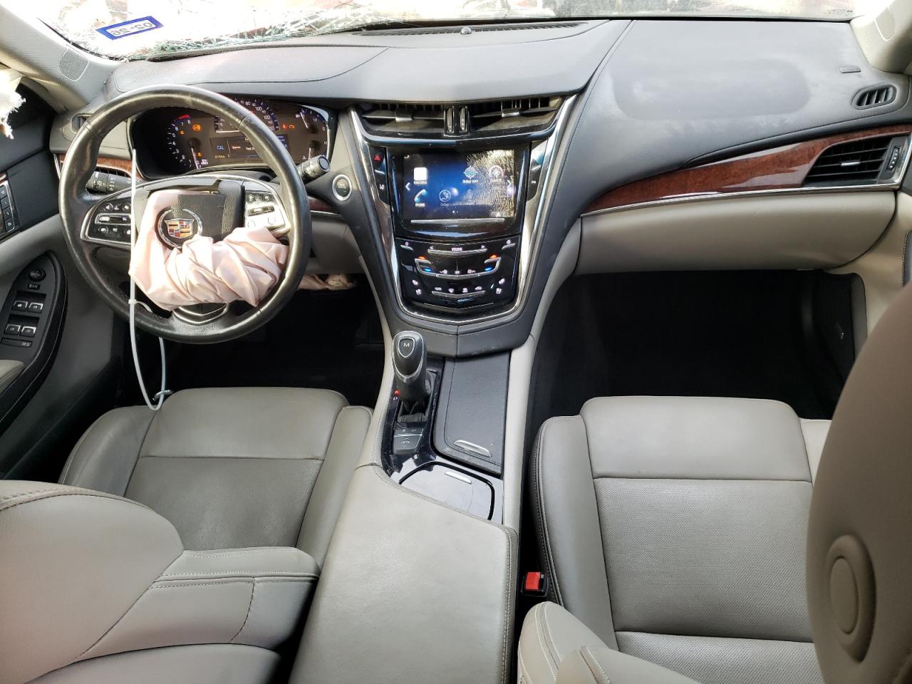 2014 Cadillac CTS VIN 1G6AR5SX8E0155133 Copart auction photo, front end damage thumbnail 8