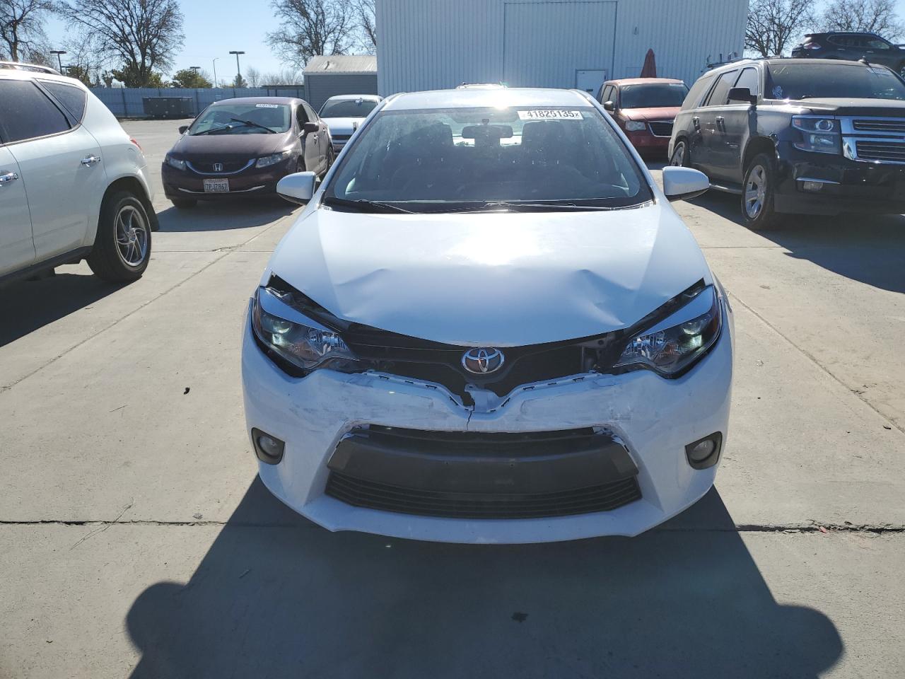 2016 Toyota Corolla VIN 5YFBURHE5GP408866 Copart auction photo, front end / rear end damage thumbnail 5