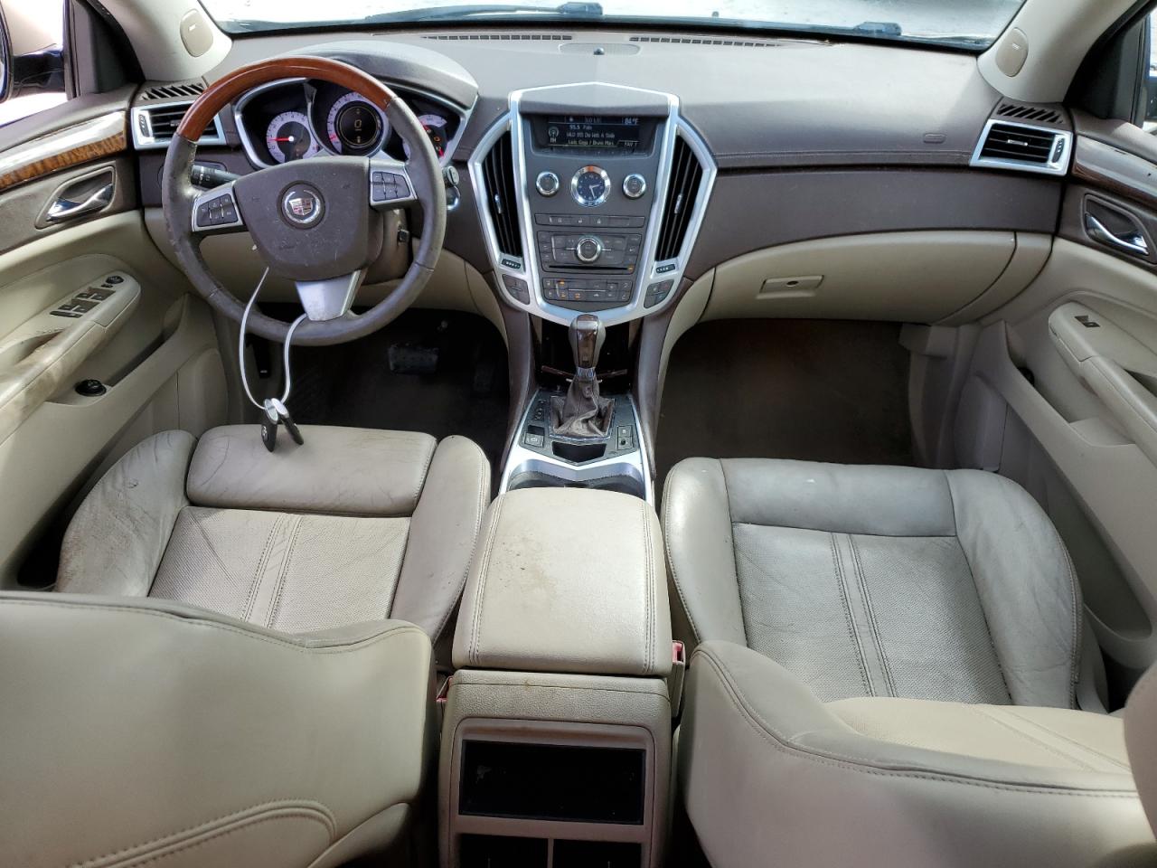 2010 Cadillac SRX VIN 3GYFNAEY2AS555214 Copart auction photo, rear end damage thumbnail 8