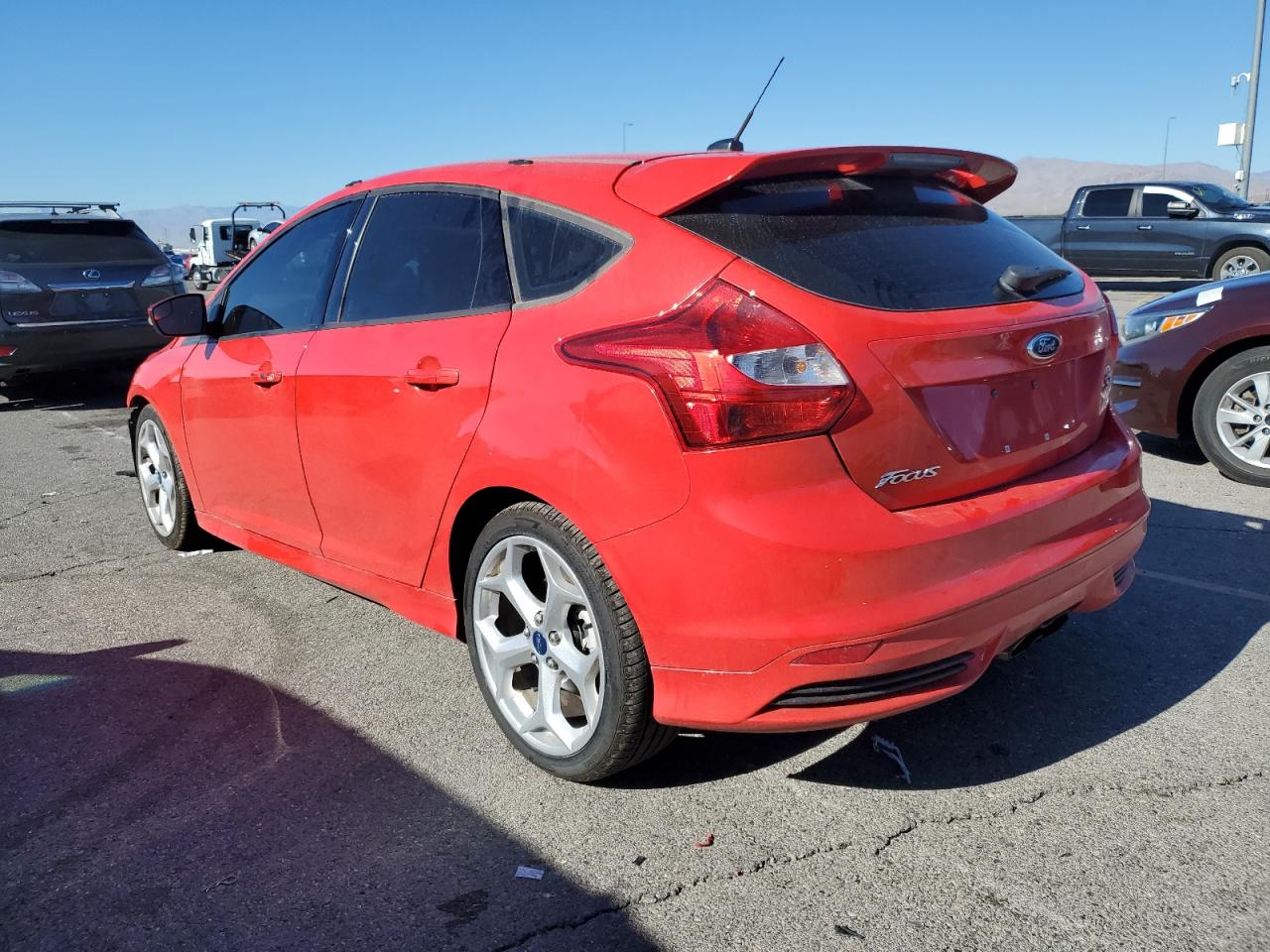 2013 Ford Focus VIN 1FADP3L90DL222086 Copart auction photo, front end damage thumbnail 2