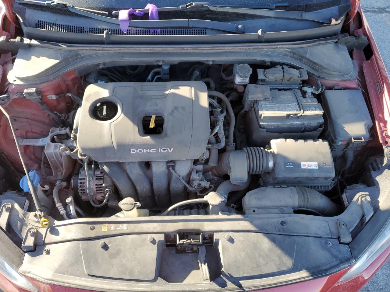 2018 Hyundai Elantra VIN 5NPD84LF6JH239462 Copart auction photo, rear end damage thumbnail 11