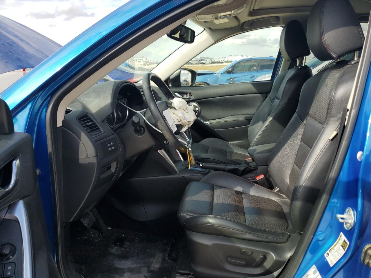 2014 Mazda CX-5 VIN JM3KE4DY0E0303487 Copart auction photo, front end damage thumbnail 7