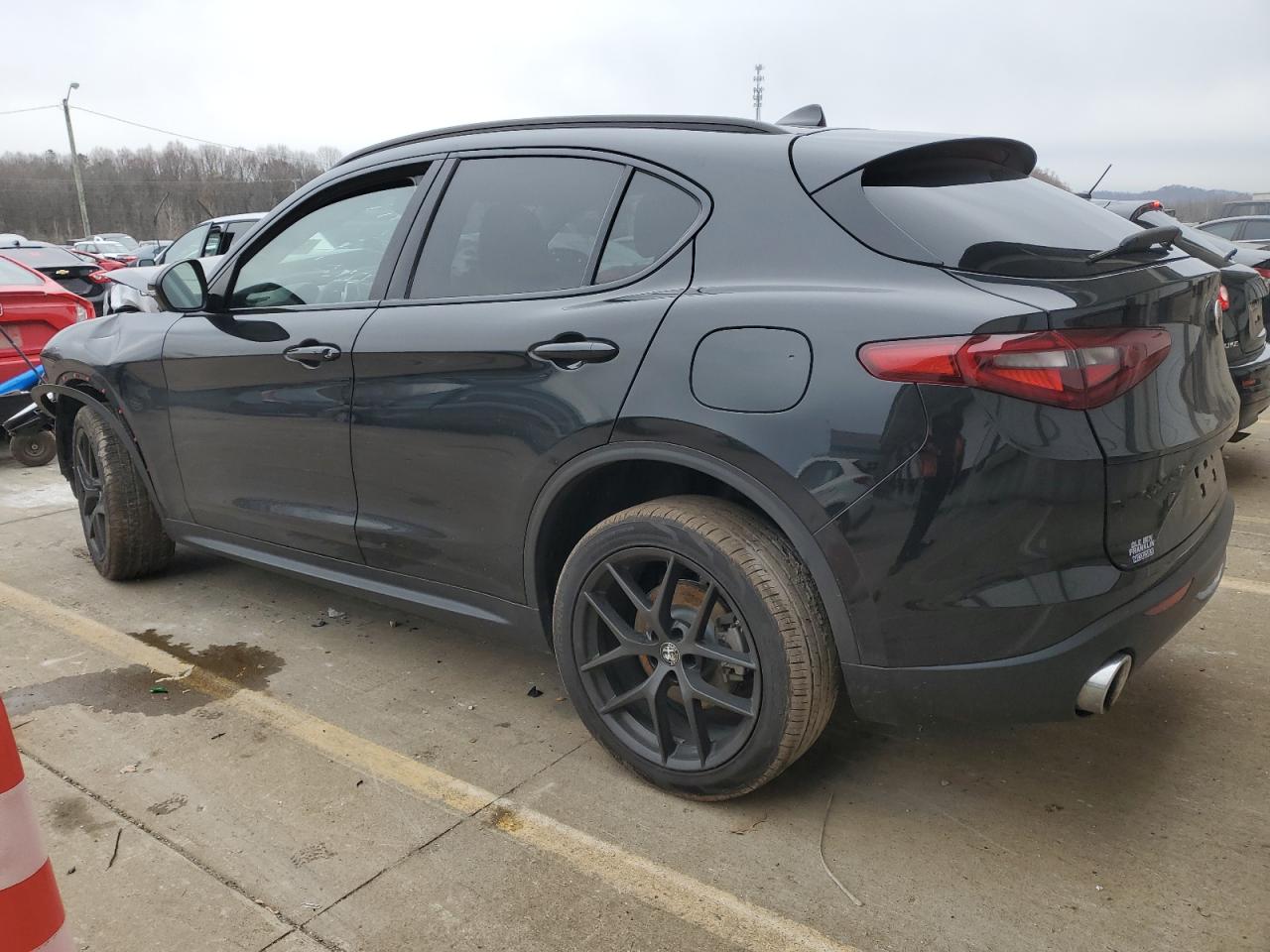 2021 Alfa Romeo Stelvio VIN ZASPAJAN0M7C99750 Copart auction photo, front end damage thumbnail 2