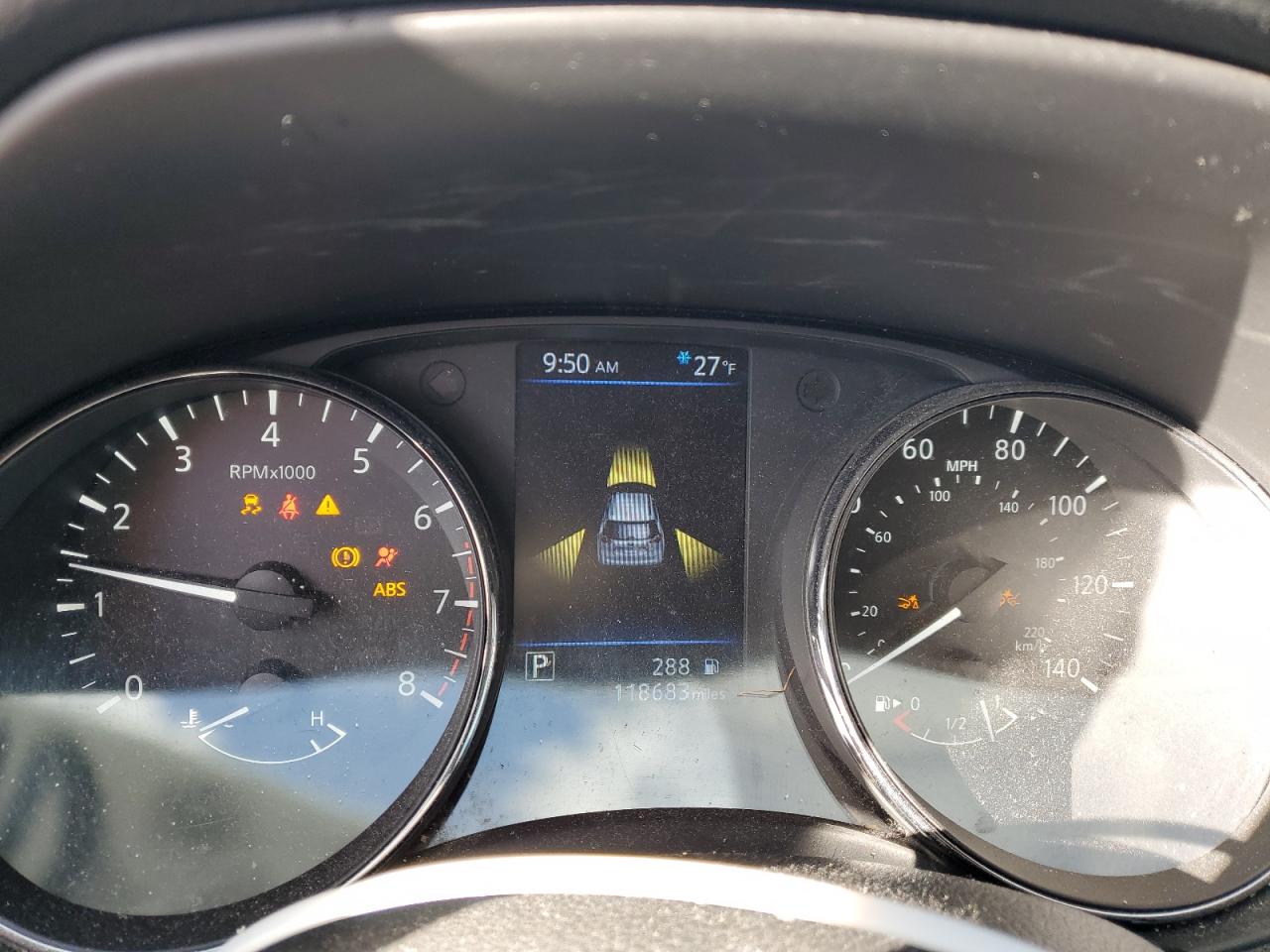 2020 Nissan Rogue VIN 5N1AT2MV7LC709052 Copart auction photo, front end damage thumbnail 9