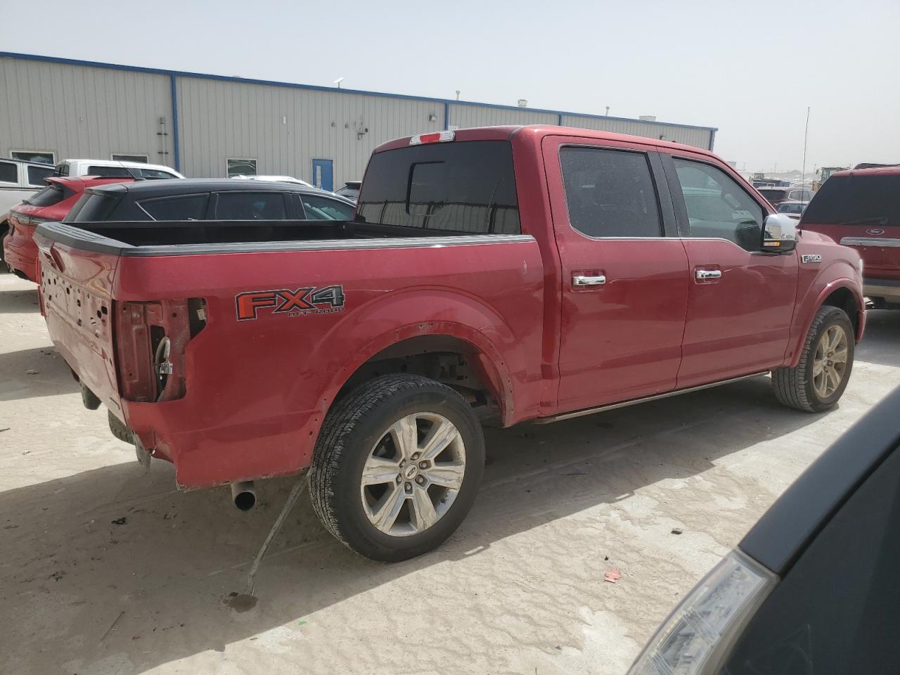 2020 Ford F-150 VIN 1FTEW1E43LFB78721 Copart auction photo, rear end damage thumbnail 3