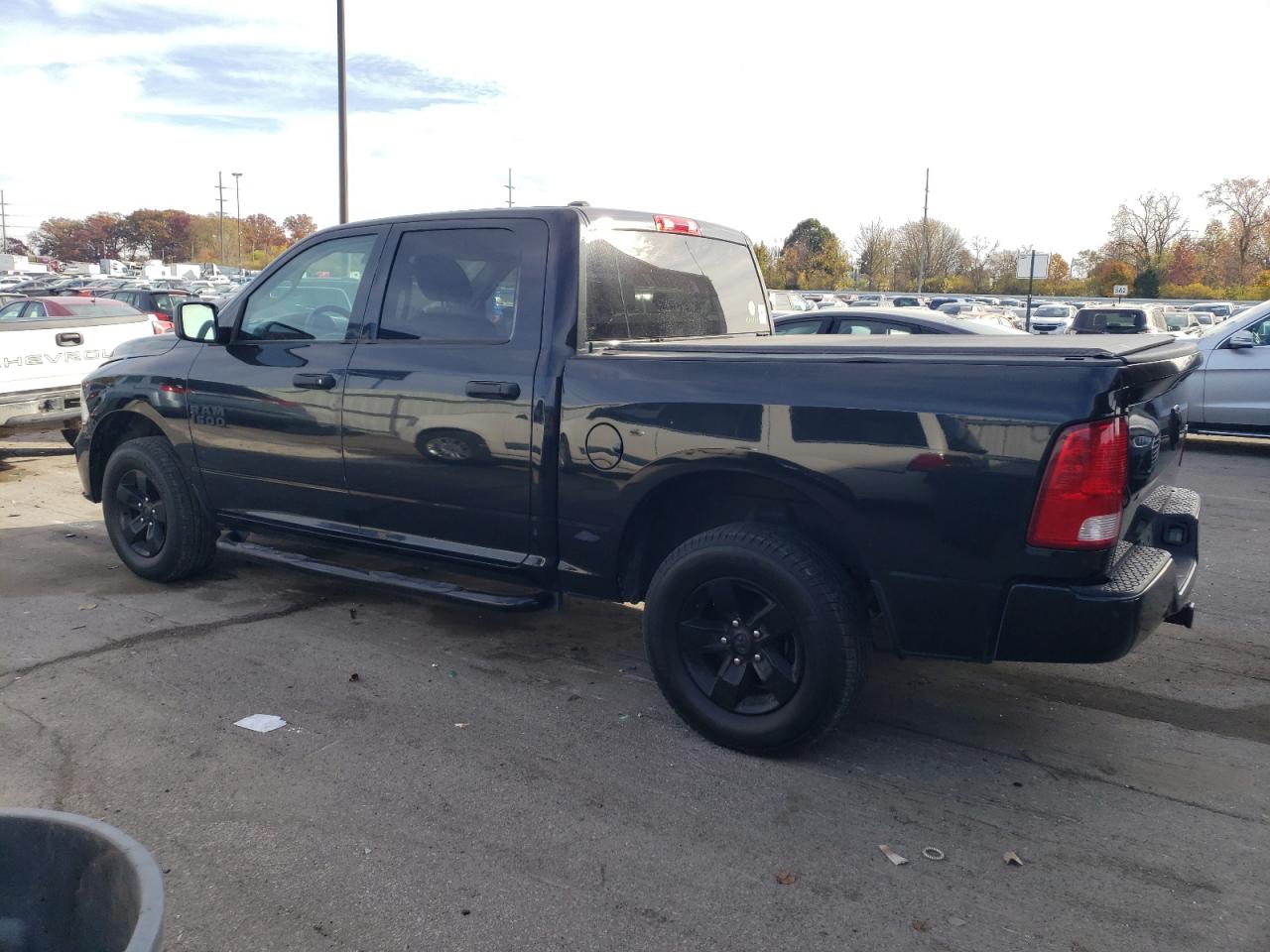 2016 RAM 1500 VIN 1C6RR7KG4GS322128 Copart auction photo, burn damage thumbnail 2