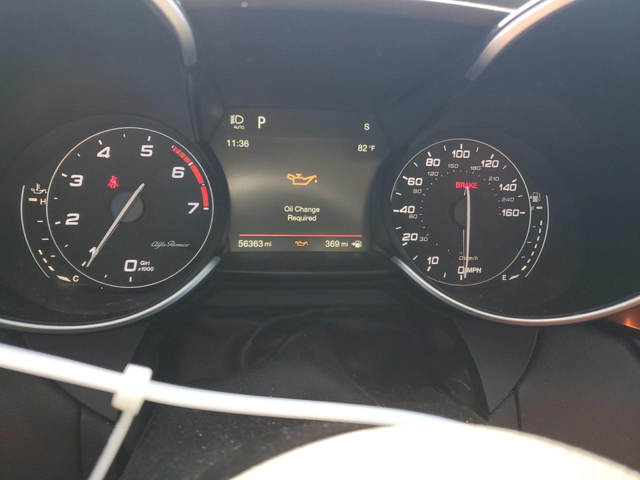 2018 Alfa Romeo Giulia VIN ZARFAEBN4J7579862 Copart auction photo, front end / side damage thumbnail 9