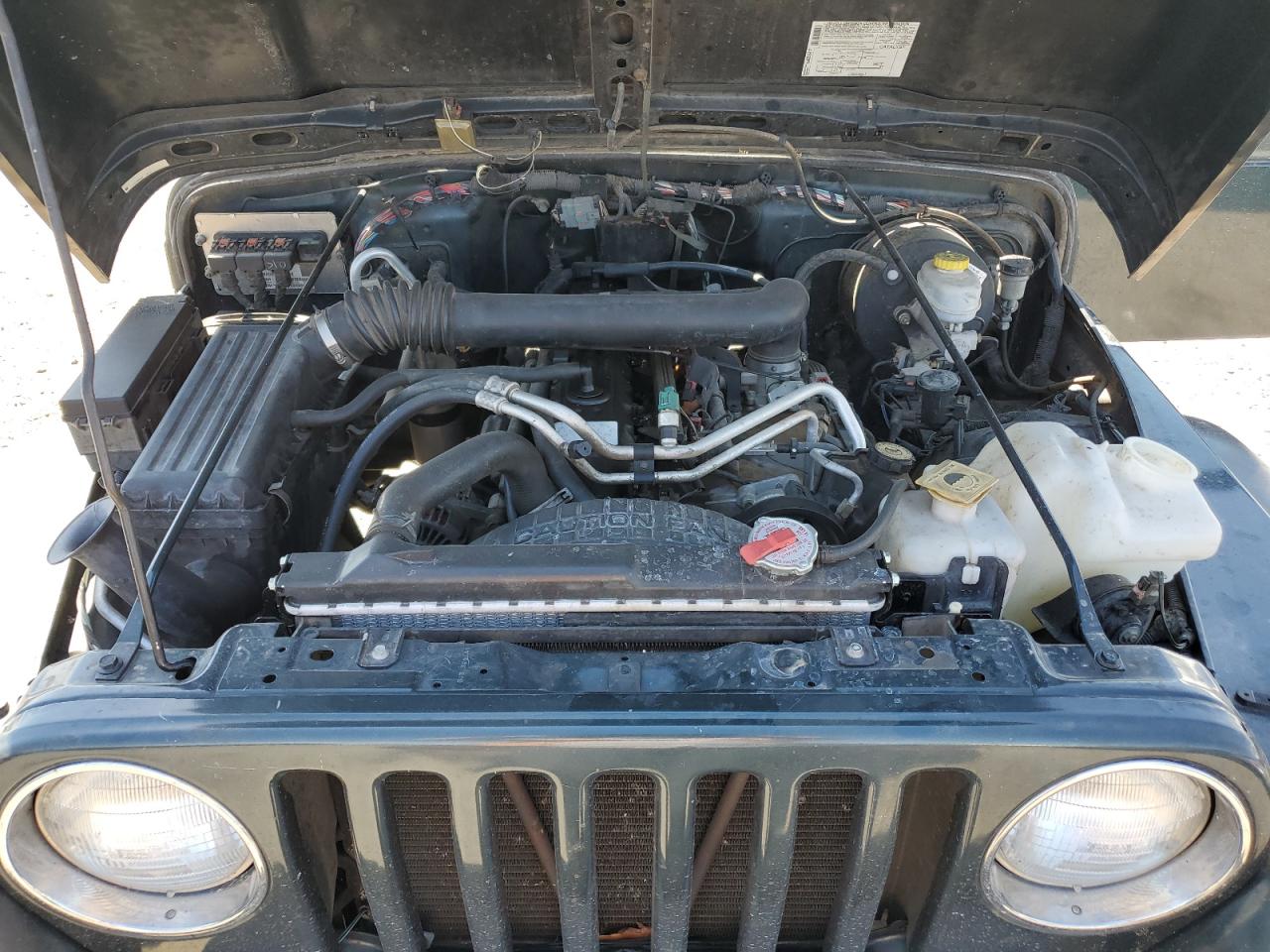 2005 Jeep Wrangler VIN 1J4FA39S15P345222 Copart auction photo, normal wear damage thumbnail 11
