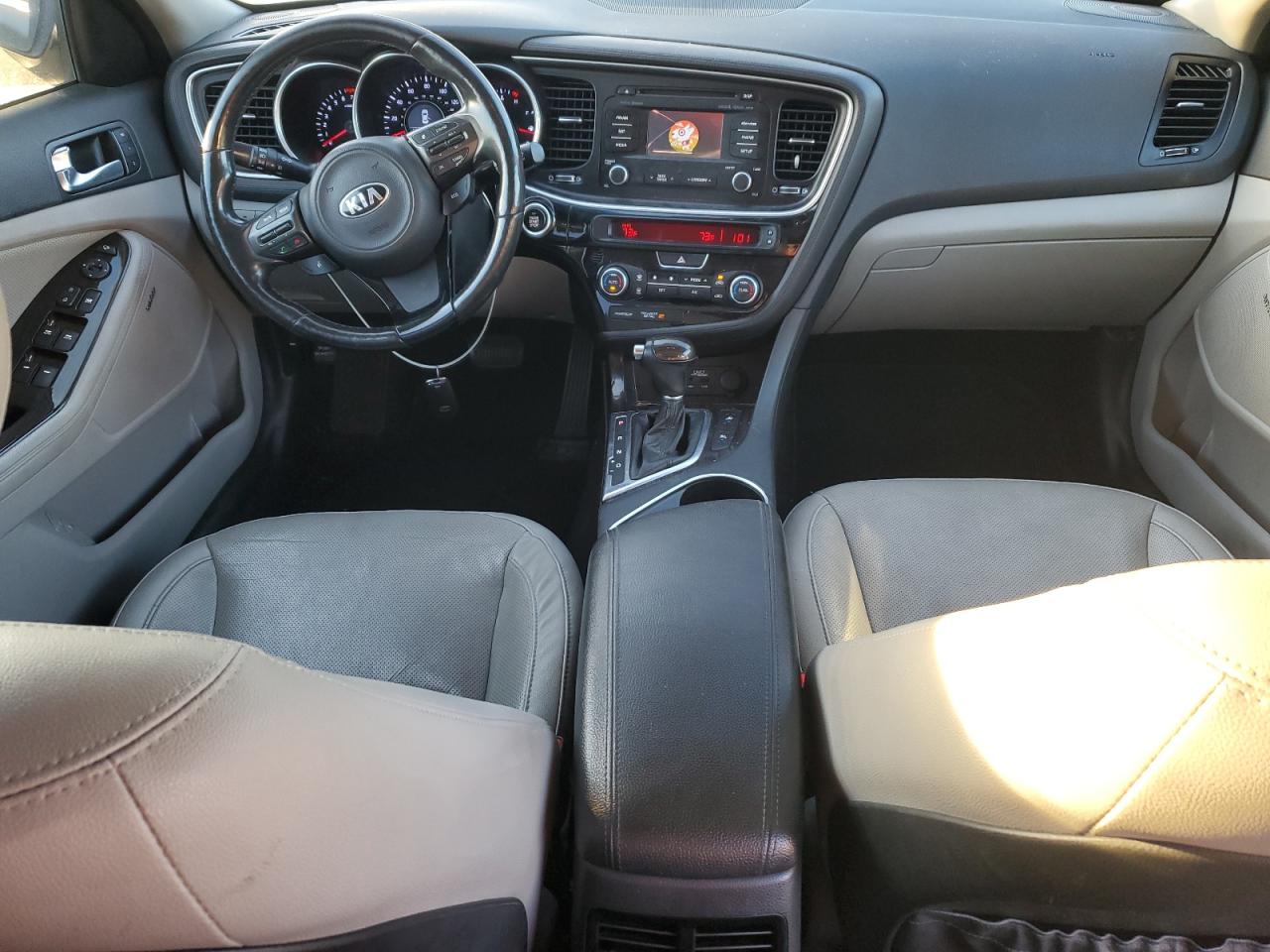2015 KIA Optima VIN 5XXGN4A79FG370373 Copart auction photo, front end damage thumbnail 8