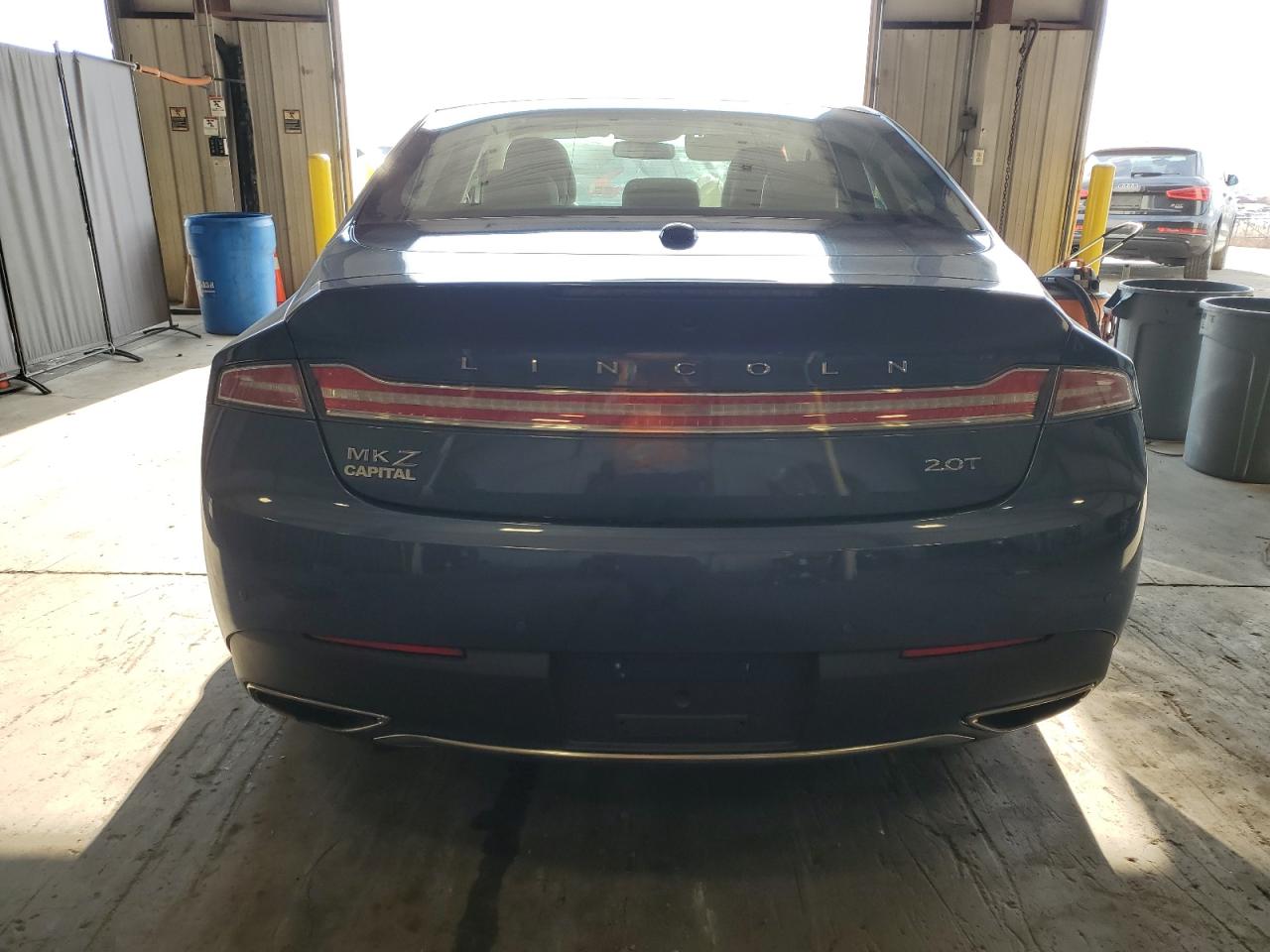 2019 Lincoln MKZ VIN 3LN6L5A95KR611670 Copart auction photo, front end / top/roof damage thumbnail 6