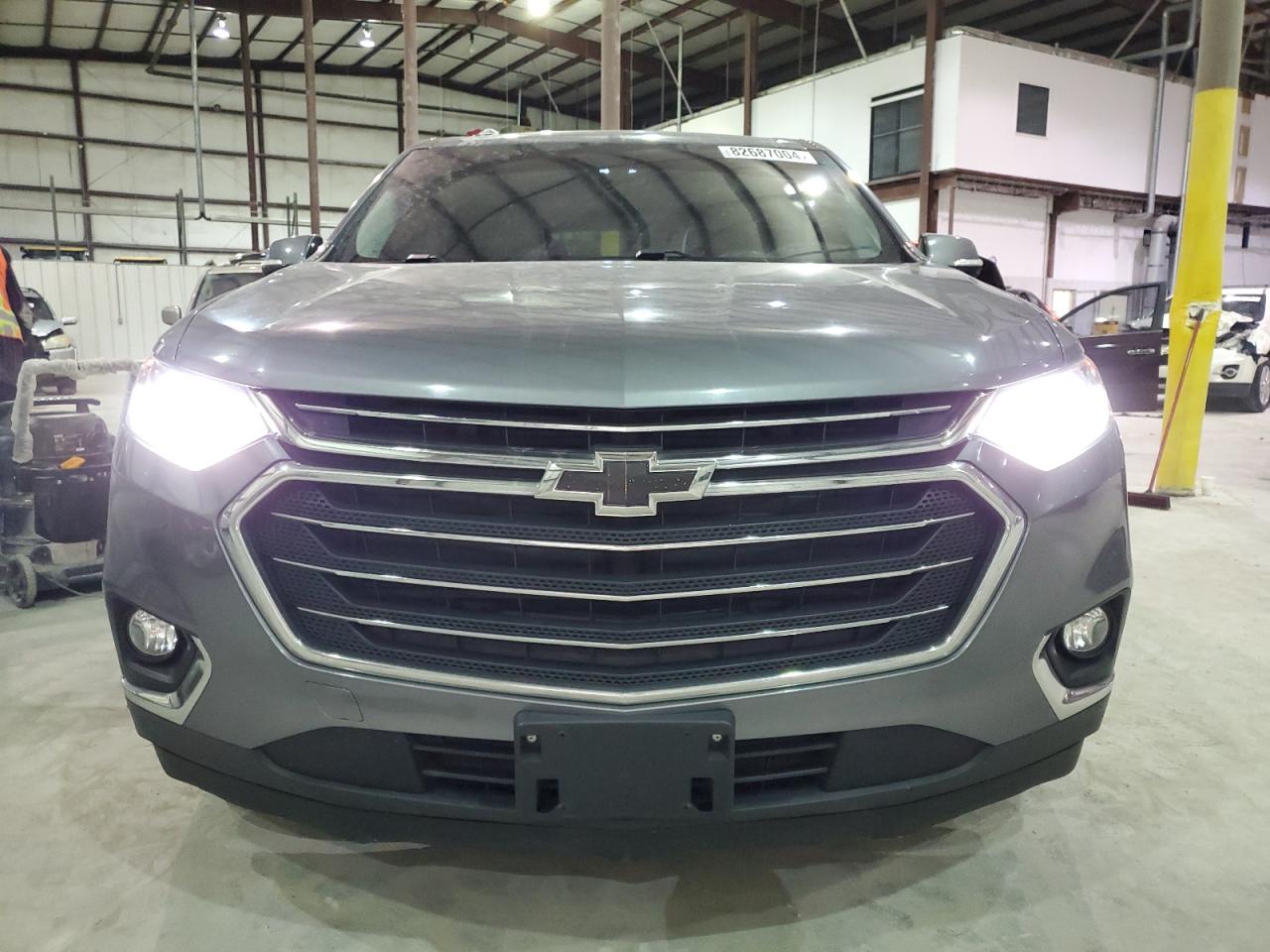 2019 Chevrolet Traverse VIN 1GNERGKW1KJ238739 Copart auction photo, rear end damage thumbnail 5
