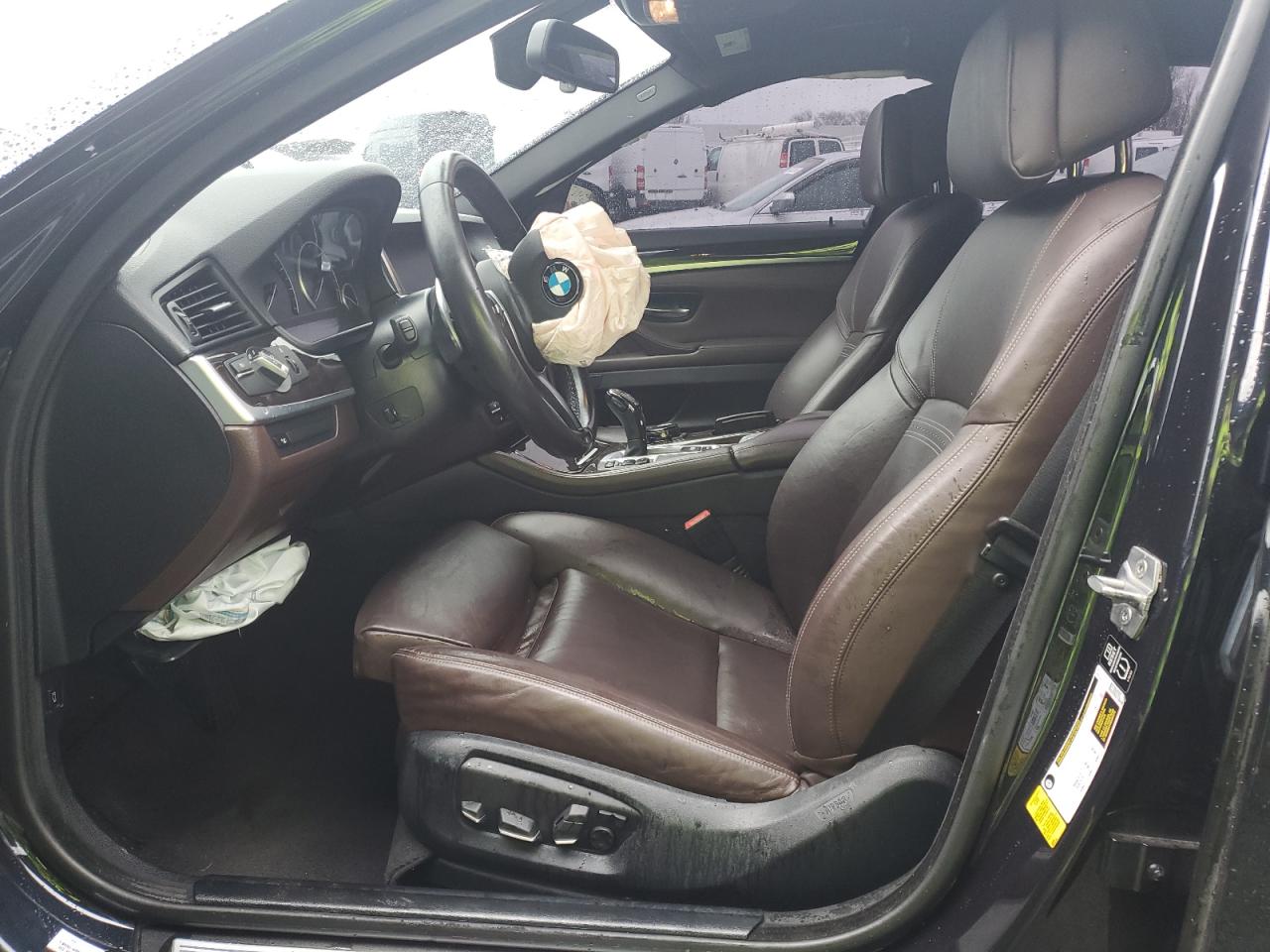 2014 BMW 5er VIN WBAKN9C57ED681034 Copart auction photo, front end damage thumbnail 7