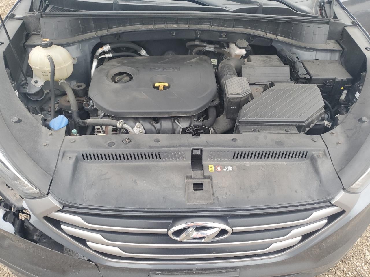 2017 Hyundai Tucson VIN KM8J33A49HU253834 Copart auction photo, rear end / side damage thumbnail 12