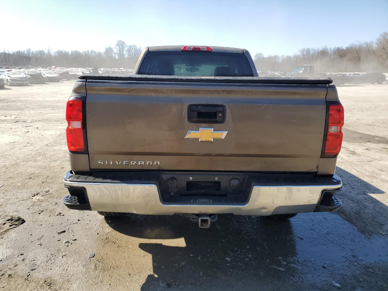 2015 Chevrolet Silverado VIN 1GCVKPEC5FZ323900 Copart auction photo, front end / side damage thumbnail 6