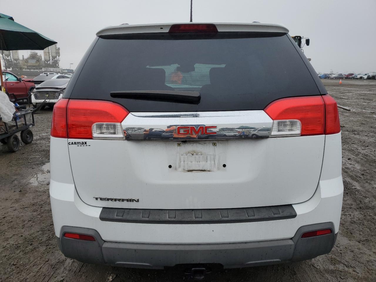 2014 GMC Terrain VIN 2GKALREK2E6379063 Copart auction photo, front end damage thumbnail 6