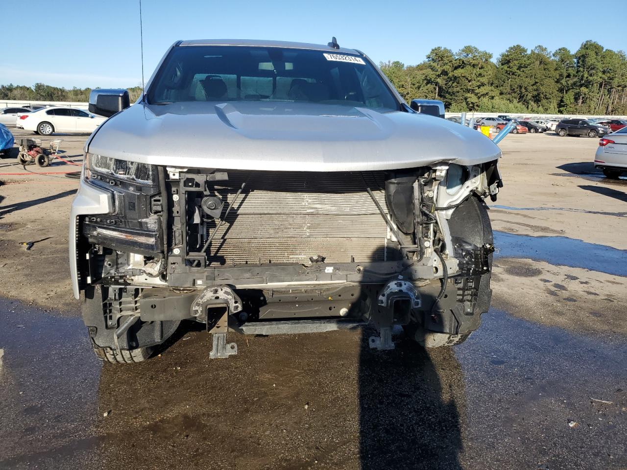 2020 Chevrolet Silverado VIN 3GCPWCED0LG130614 Copart auction photo, front end damage thumbnail 5