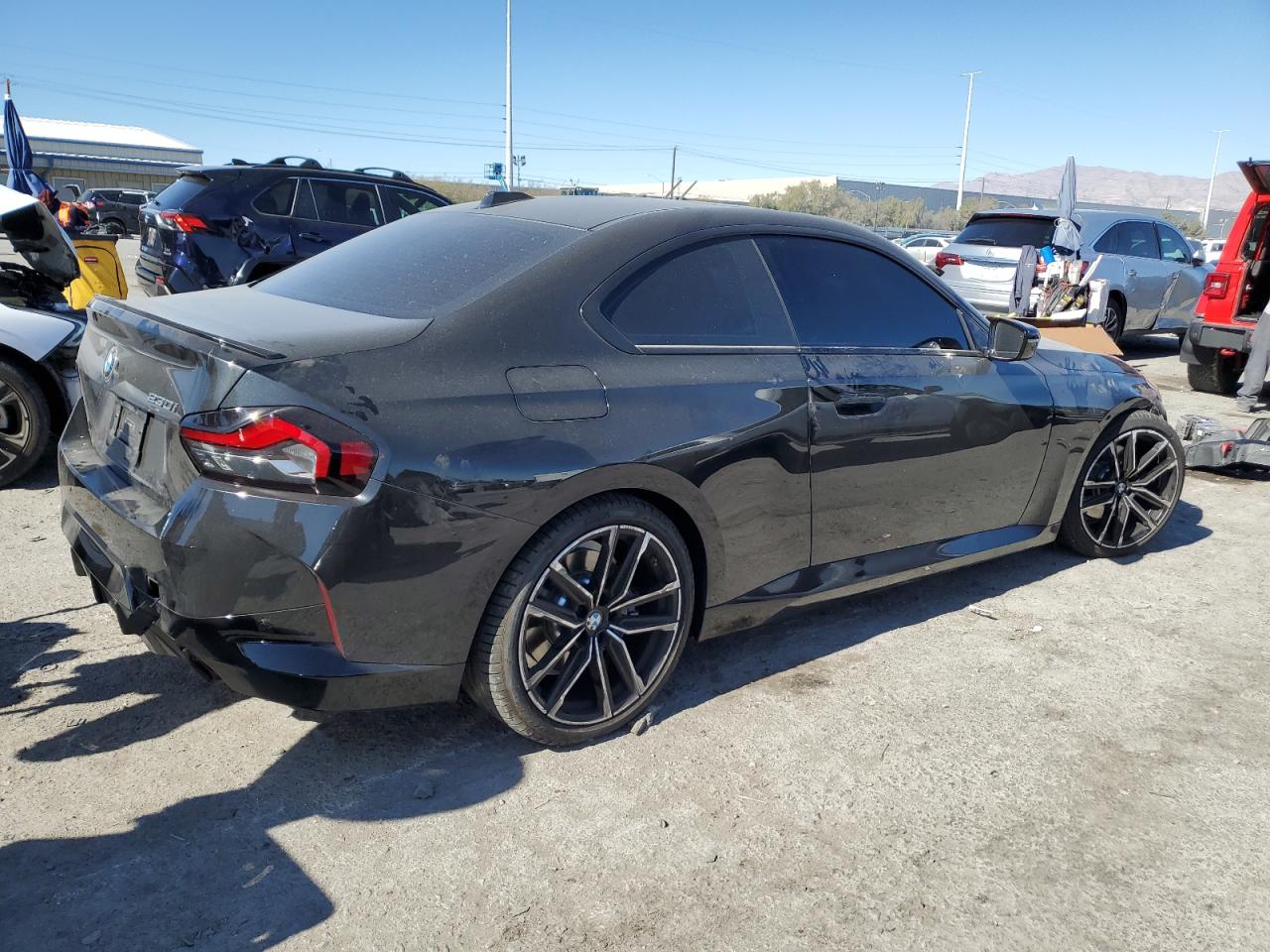 2024 BMW 2er VIN 3MW23CM07R8E89279 Copart auction photo, undercarriage / front end damage thumbnail 3