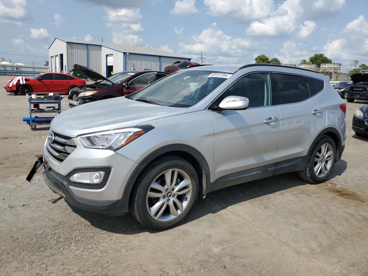 2014 Hyundai Santa Fe VIN 5XYZU3LA0EG182074