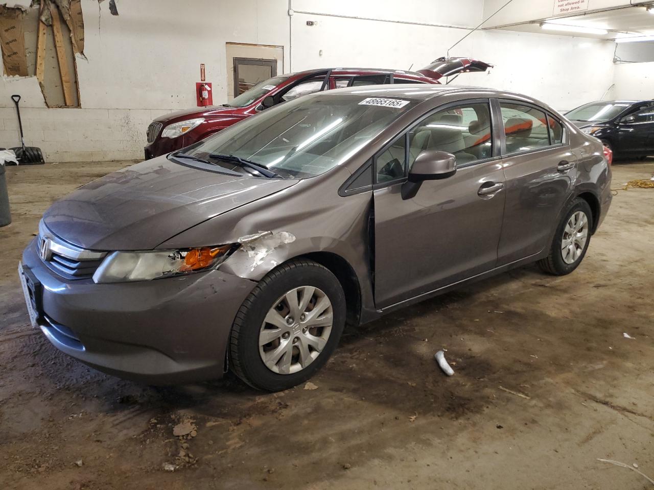 2012 Honda Civic VIN 19XFB2F59CE028197