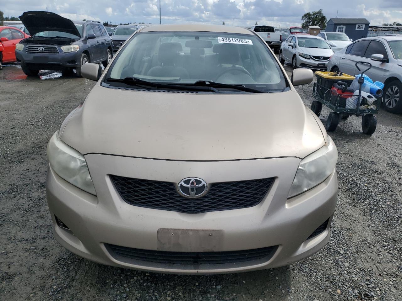 2010 Toyota Corolla VIN 1NXBU4EE3AZ307726 Copart auction photo, minor dent/scratches damage thumbnail 6