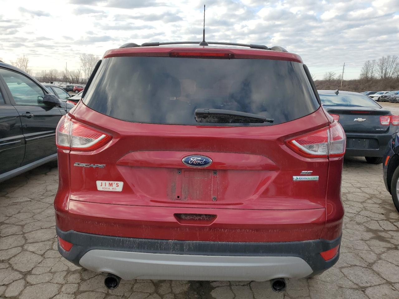 2013 Ford Escape VIN 1FMCU0G94DUC03098 Copart auction photo, side damage thumbnail 6