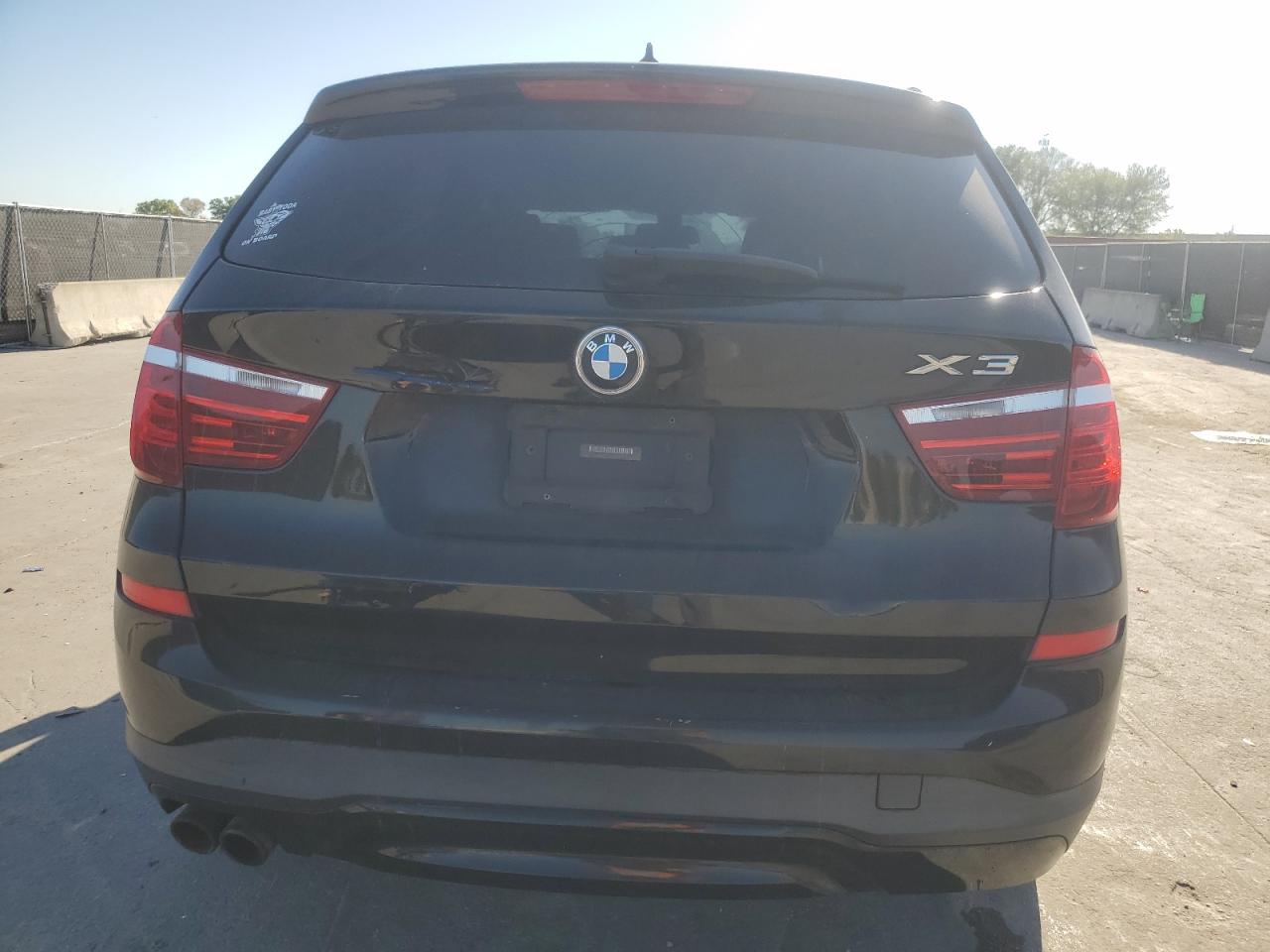 2016 BMW X3 VIN 5UXWZ7C50G0M83790 Copart auction photo, minor dent/scratches damage thumbnail 6