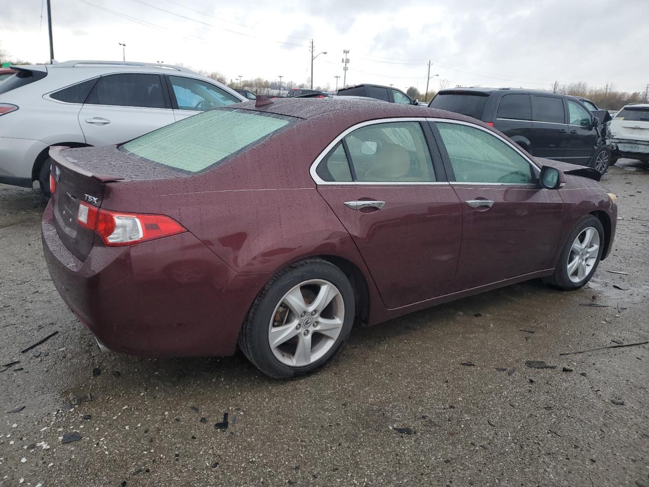 2009 Acura TSX VIN JH4CU26669C022703 Copart auction photo, front end / mechanical damage thumbnail 3