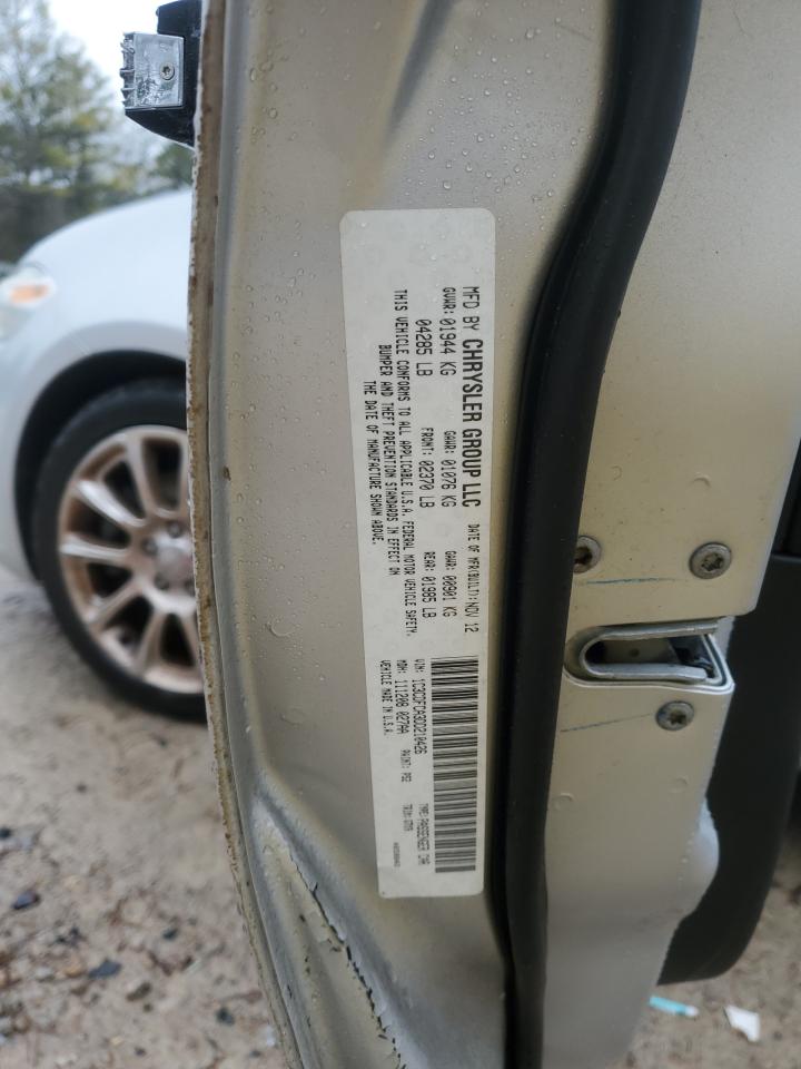 2013 Dodge Dart VIN 1C3CDFCA3DD210426 Copart auction photo, all over damage thumbnail 12
