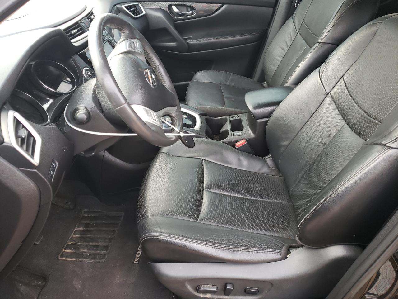 2014 Nissan Rogue VIN 5N1AT2MV2EC853594 Copart auction photo, front end damage thumbnail 7