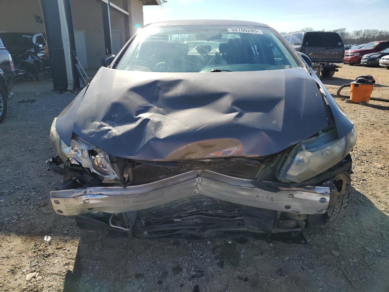 2015 Honda Civic VIN 2HGFB2F54FH510358 Copart auction photo, front end damage thumbnail 5