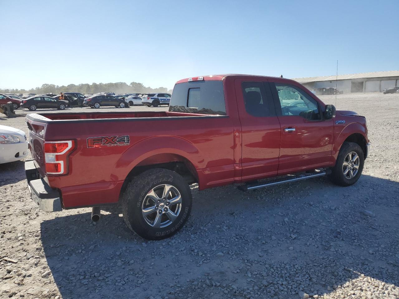 2020 Ford F-150 VIN 1FTFX1E58LKE76991 Copart auction photo, side damage thumbnail 3