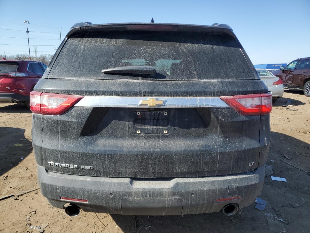 2019 Chevrolet Traverse VIN 1GNEVGKW3KJ159911 Copart auction photo, side damage thumbnail 6