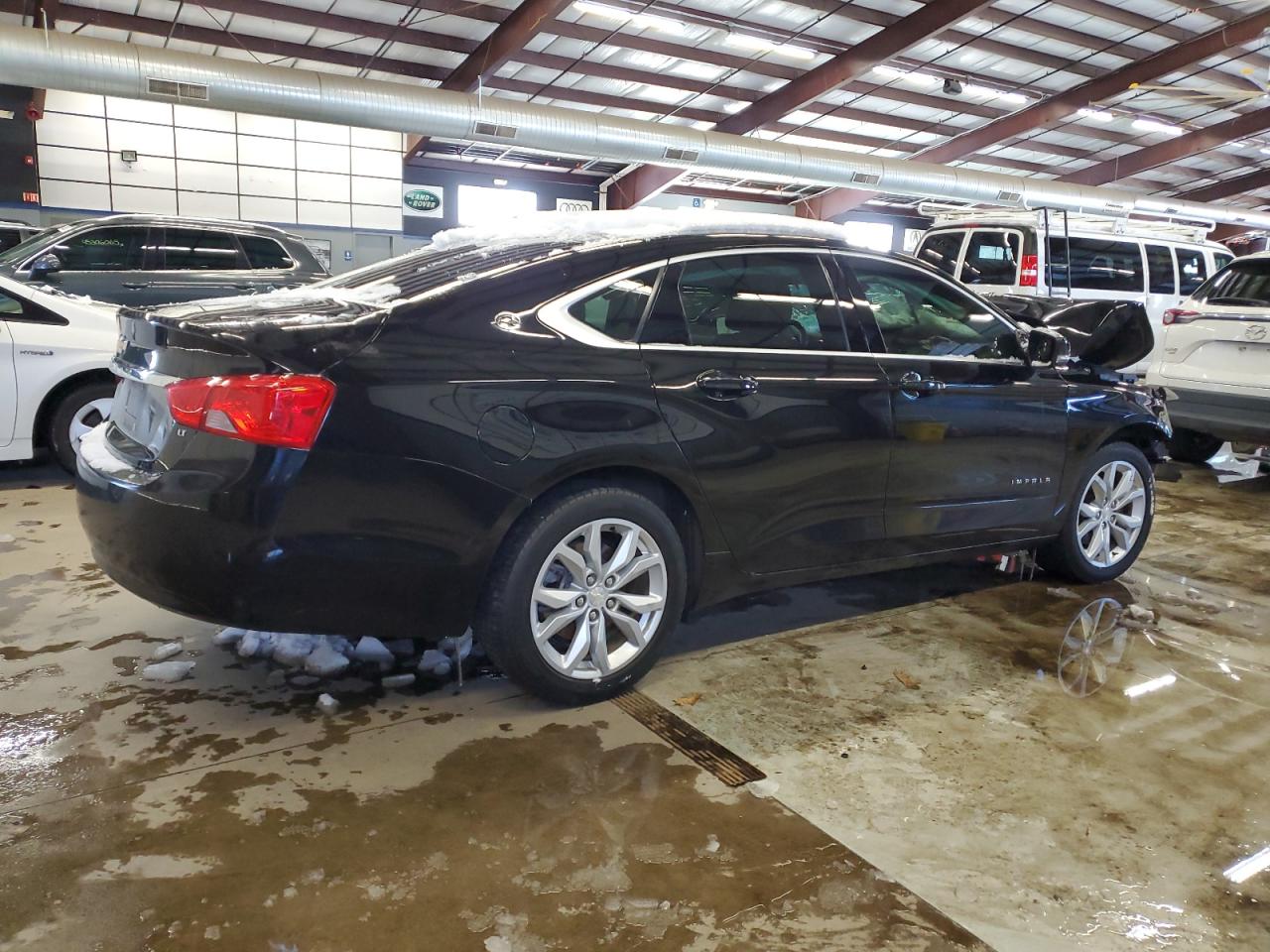 2017 Chevrolet Impala VIN 2G1105SA3H9166191 Copart auction photo, front end / side damage thumbnail 3