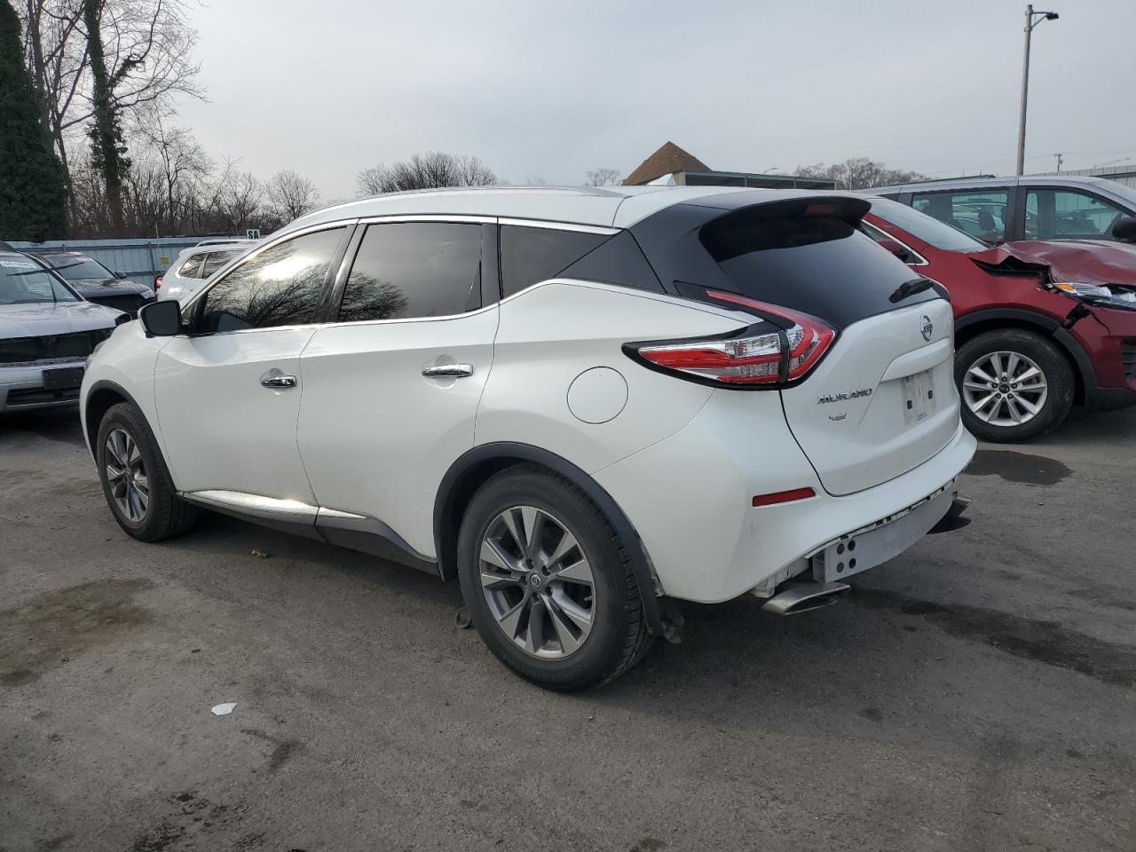 2015 Nissan Murano VIN 5N1AZ2MH6FN234348 Copart auction photo, rear end damage thumbnail 2