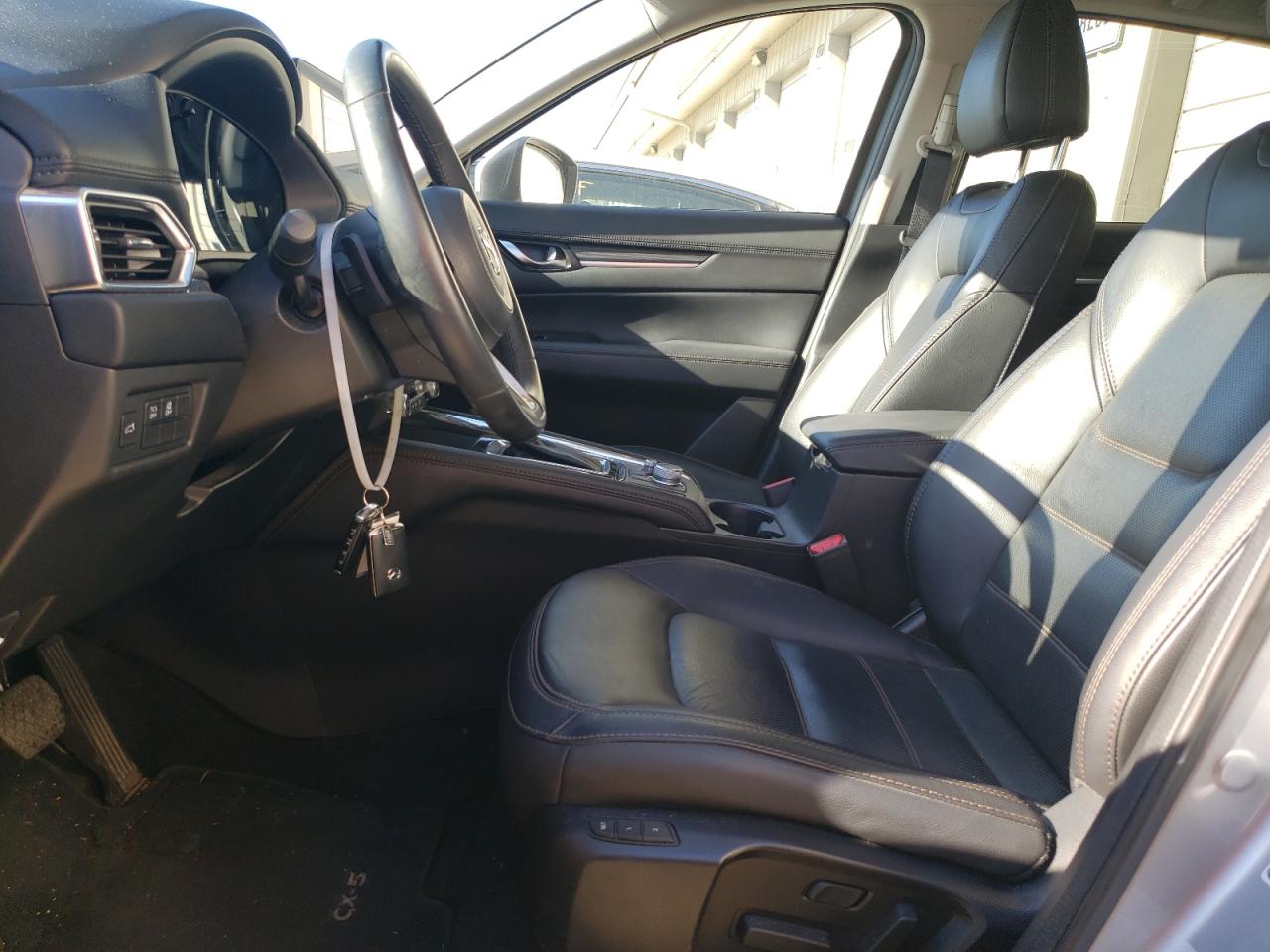 2021 Mazda CX-5 VIN JM3KFADMXM1318984 Copart auction photo, front end damage thumbnail 7