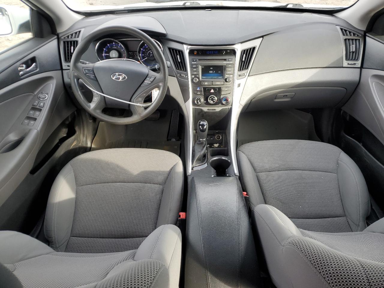 2014 Hyundai Sonata VIN 5NPEB4AC7EH898994 Copart auction photo, front end / rear end damage thumbnail 8