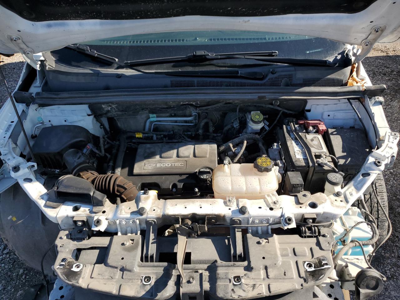 2018 Chevrolet Trax VIN KL7CJPSB2JB530488 Copart auction photo, front end / side damage thumbnail 11