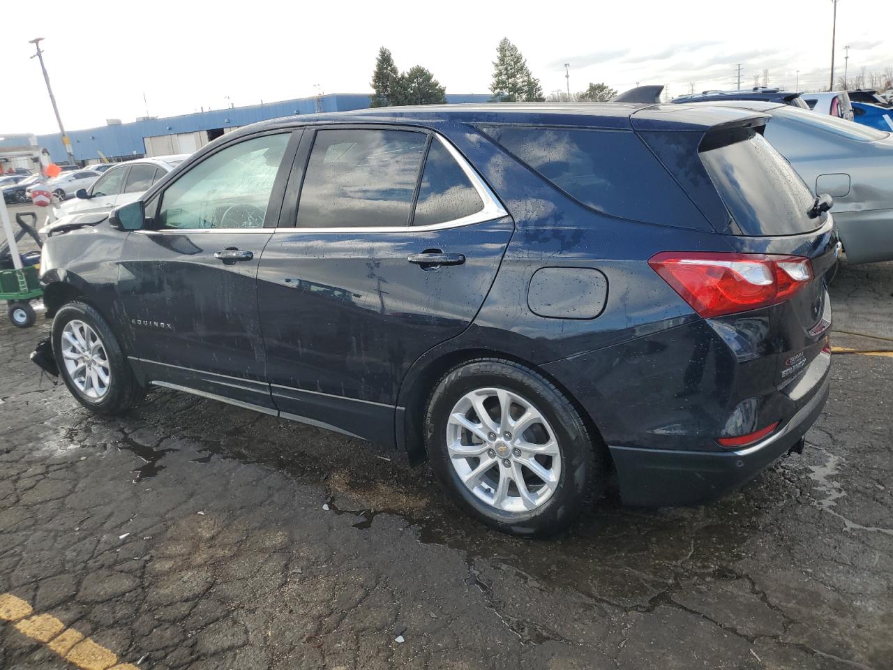 2021 Chevrolet Equinox VIN 3GNAXKEV2MS106763 Copart auction photo, rear end / front end damage thumbnail 2