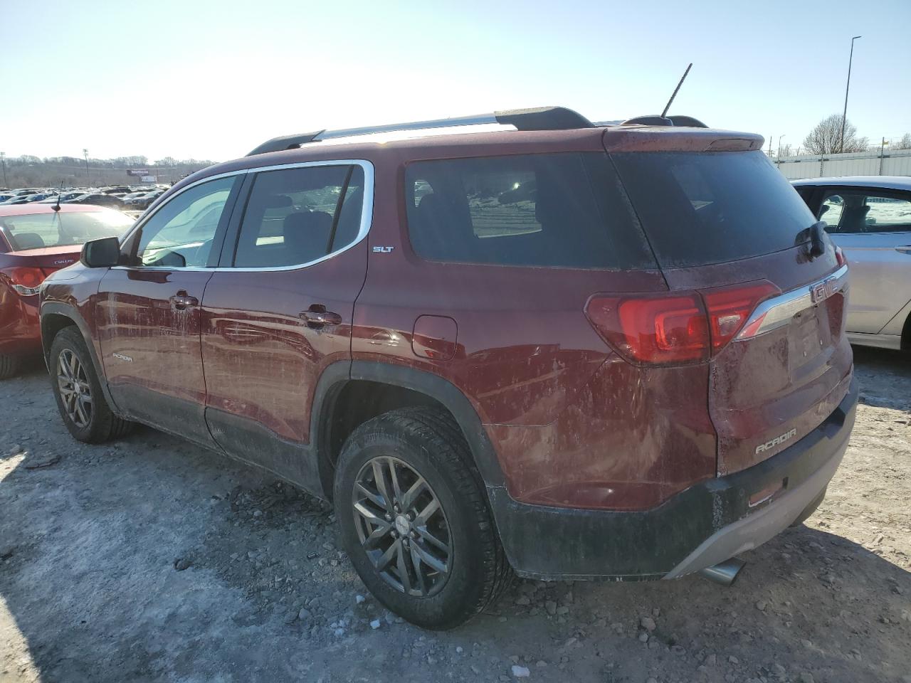 2017 GMC Acadia VIN 1GKKNULS6HZ270277 Copart auction photo, side damage thumbnail 2