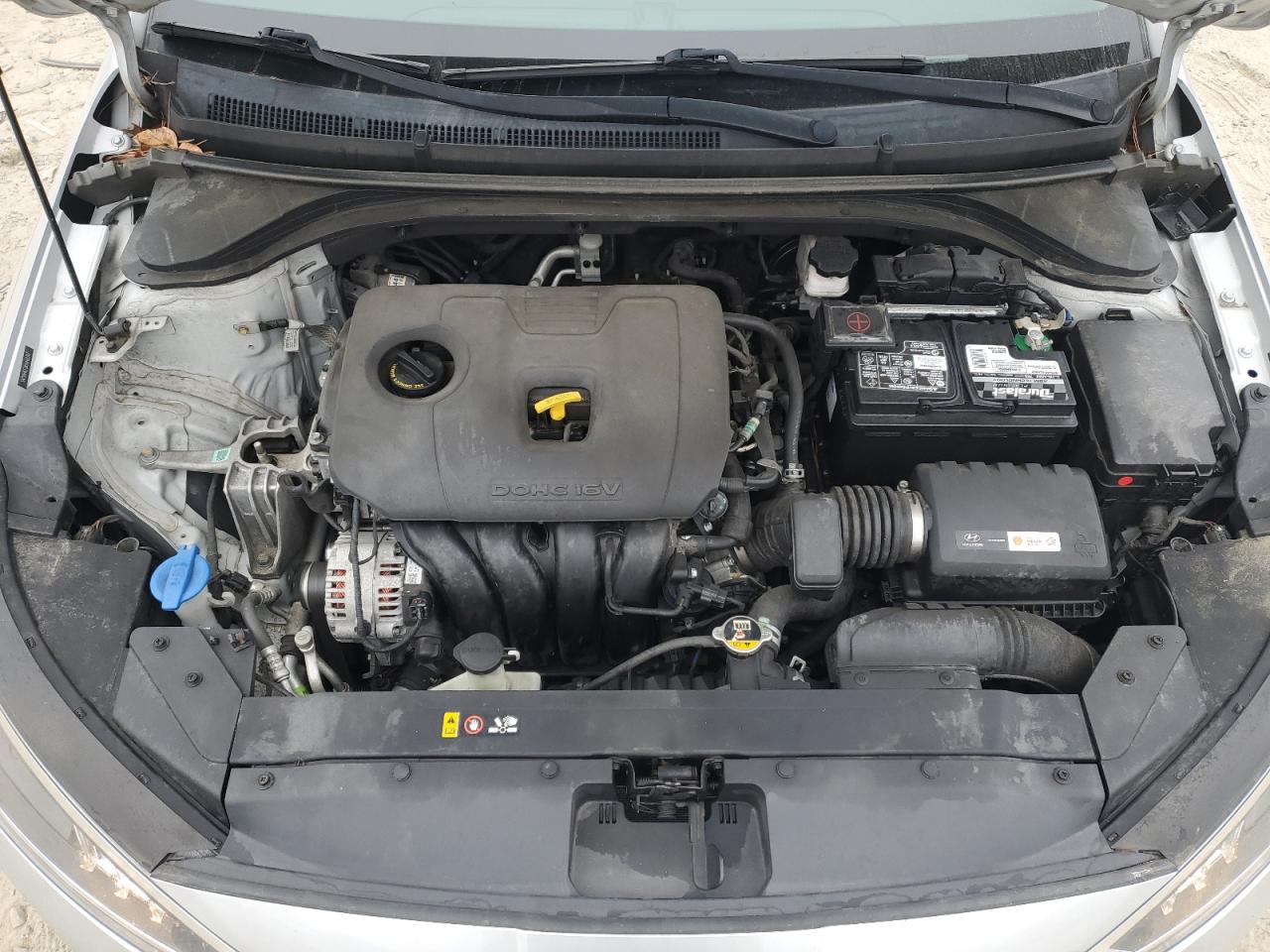 2019 Hyundai Elantra VIN 5NPD84LFXKH442307 Copart auction photo, rear end / minor dent/scratches damage thumbnail 11