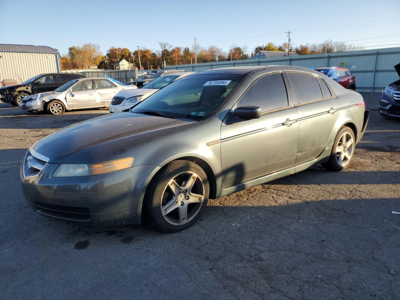 2005 Acura TL VIN 19UUA66295A038274