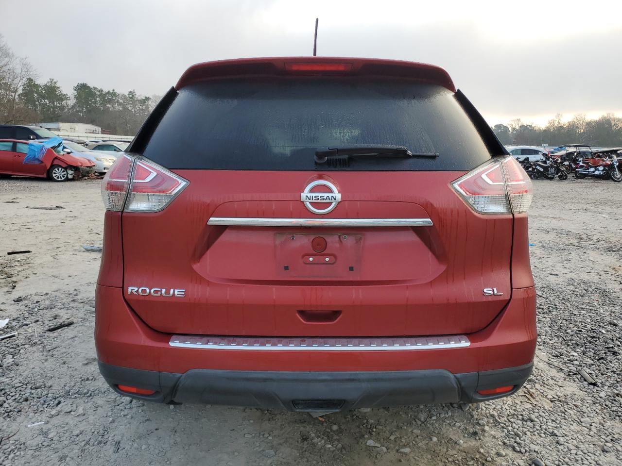 2015 Nissan Rogue VIN 5N1AT2MT3FC883493 Copart auction photo, front end / minor dent/scratches damage thumbnail 6