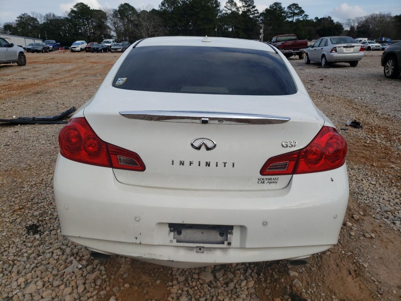 2013 Infiniti G VIN JN1CV6AP3DM716020 Copart auction photo, front end damage thumbnail 6