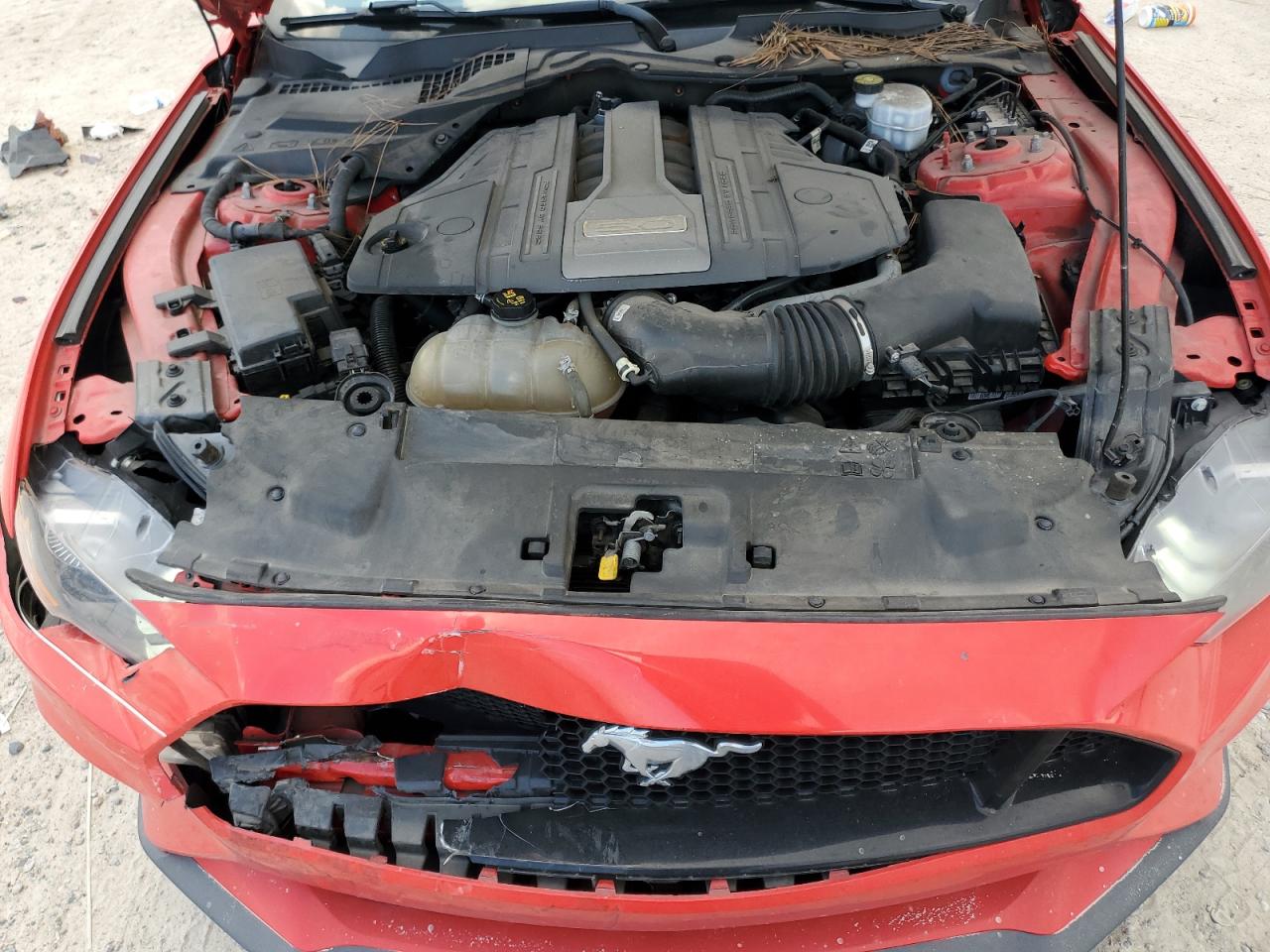 2019 Ford Mustang VIN 1FA6P8CF5K5120537 Copart auction photo, rear end / front end damage thumbnail 12