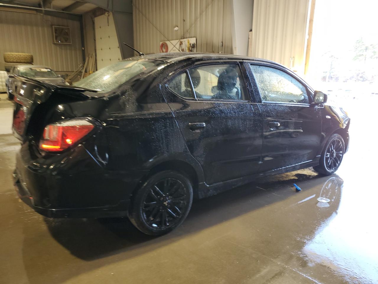 2024 Mitsubishi Mirage VIN ML32FUFJ6RHF05897 Copart auction photo, rear end / front end damage thumbnail 3