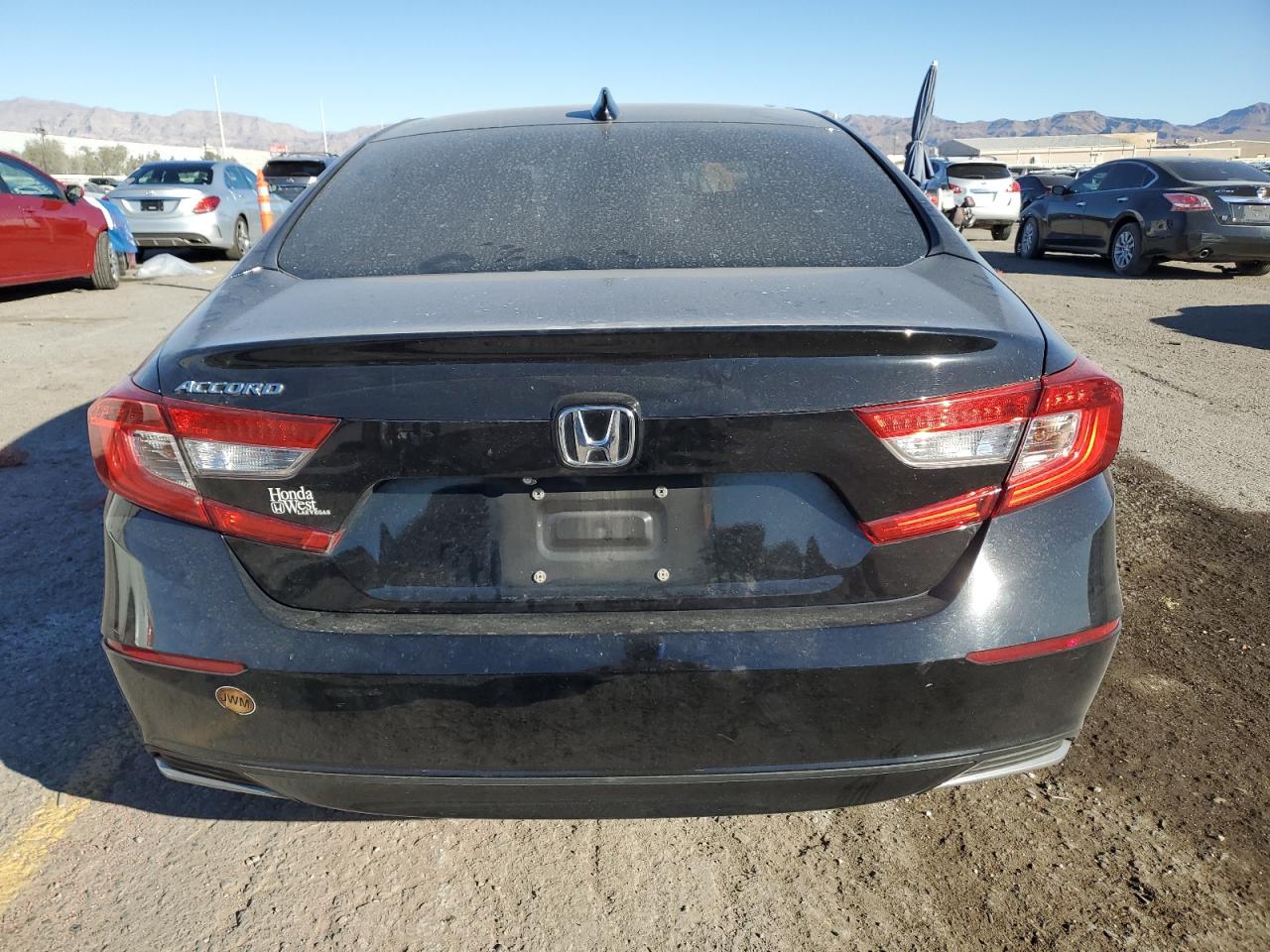 2018 Honda Accord VIN 1HGCV1F43JA116627 Copart auction photo, vandalism / all over damage thumbnail 6