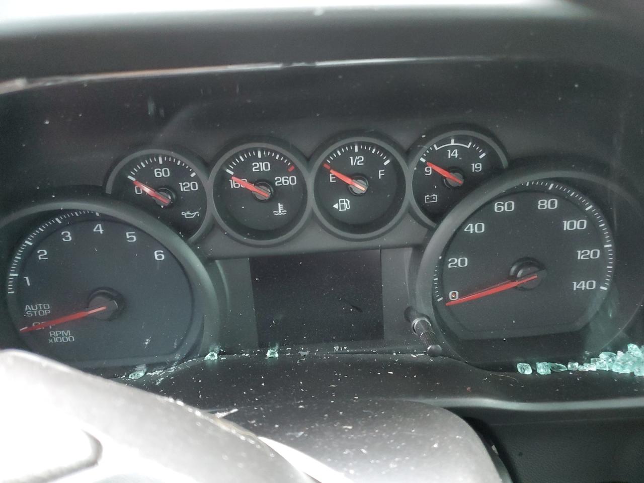 2023 Chevrolet Silverado VIN 2GCUDAED5P1100701 Copart auction photo, all over / missing/altered vin damage thumbnail 9