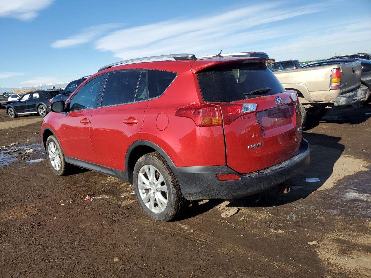 2015 Toyota RAV 4 VIN 2T3DFREVXFW240203 Copart auction photo, side damage thumbnail 2